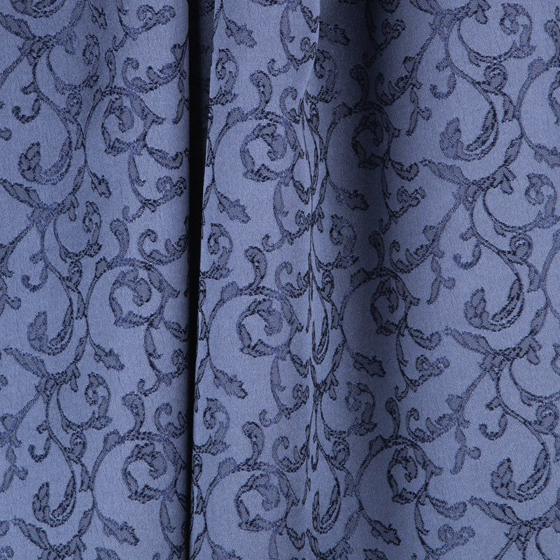 Jacquard Spandex Bleu Nuit - Ribes y Casals
