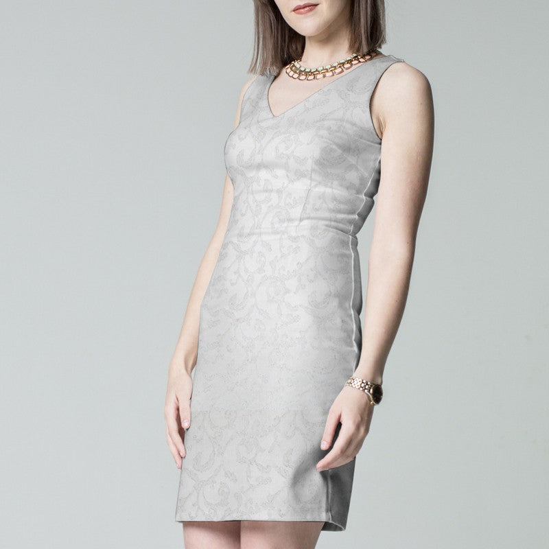 Jacquard Spandex Écru - Ribes y Casals