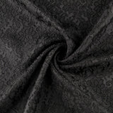 Jacquard Spandex Fleur Noire - Ribes y Casals