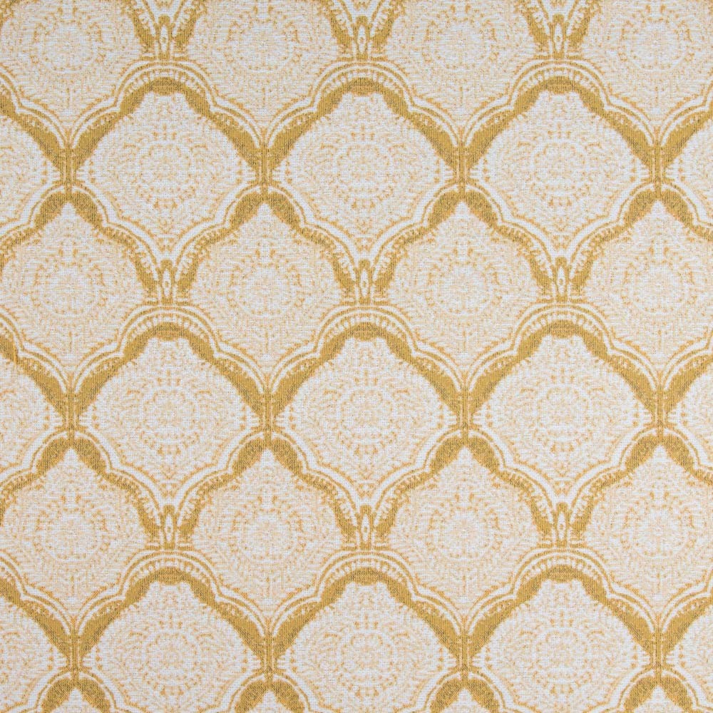 Jacquard Motifs Géométriques Jaune - Ribes y Casals
