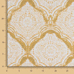 Jacquard Motifs Géométriques Jaune - Ribes y Casals