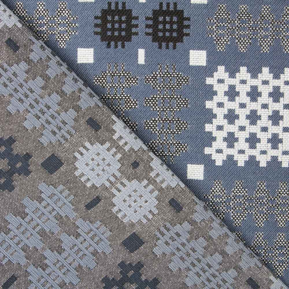 Tapisserie Jacquard Inutt Bleu - Ribes y Casals
