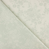 Jacquard Coton Fleurs Vert - Ribes y Casals