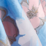 Brocart Kimono Bleu Ciel - Ribes y Casals