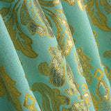 Brocart Jacquard Florence Bleu et Or - Ribes y Casals
