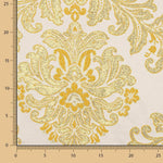Brocart Jacquard Florence Crème et Or - Ribes y Casals
