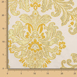 Brocart Jacquard Florence Crème et Or - Ribes y Casals