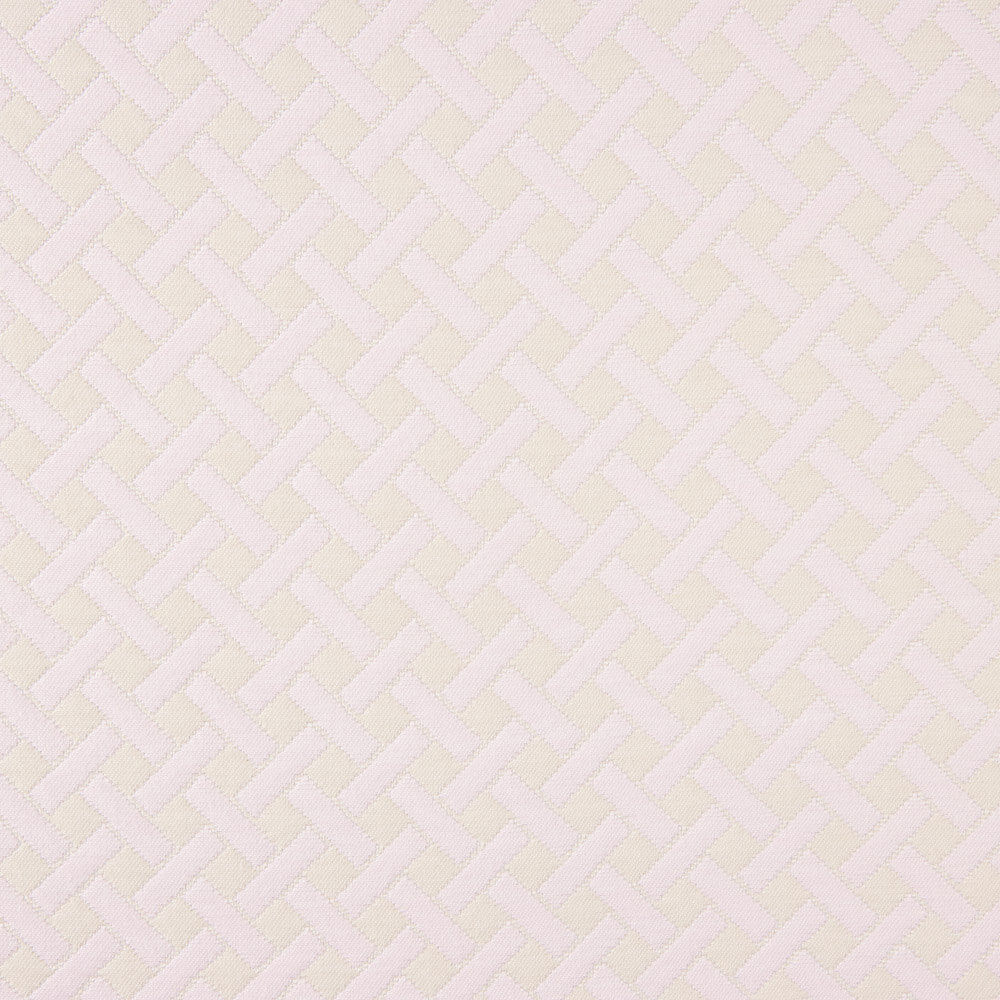 Jacquard géométrique croisé rose - Ribes y Casals