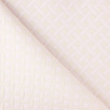 Jacquard géométrique croisé rose - Ribes y Casals