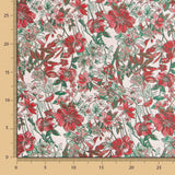 Jacquard Floral Blanc - Ribes y Casals