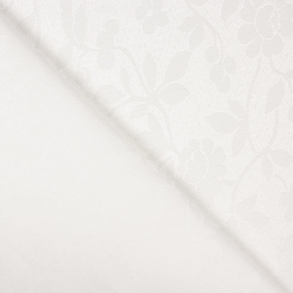 Toile Coton Jacquard Blanc - Ribes y Casals