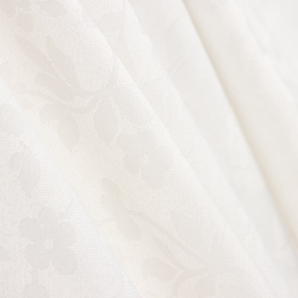 Toile Coton Jacquard Blanc - Ribes y Casals