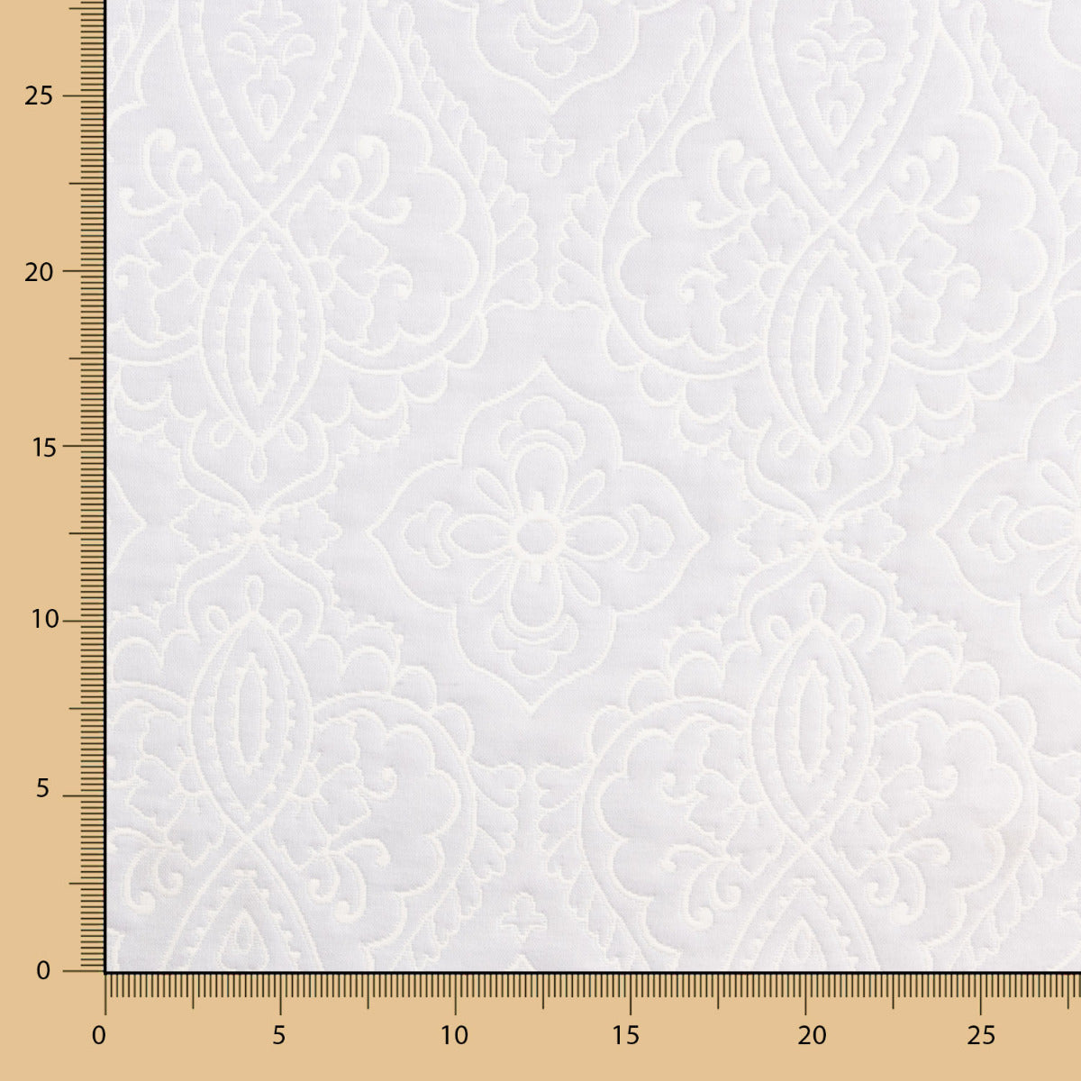 Light Gray Geometric Jacquard - Ribes y Casals