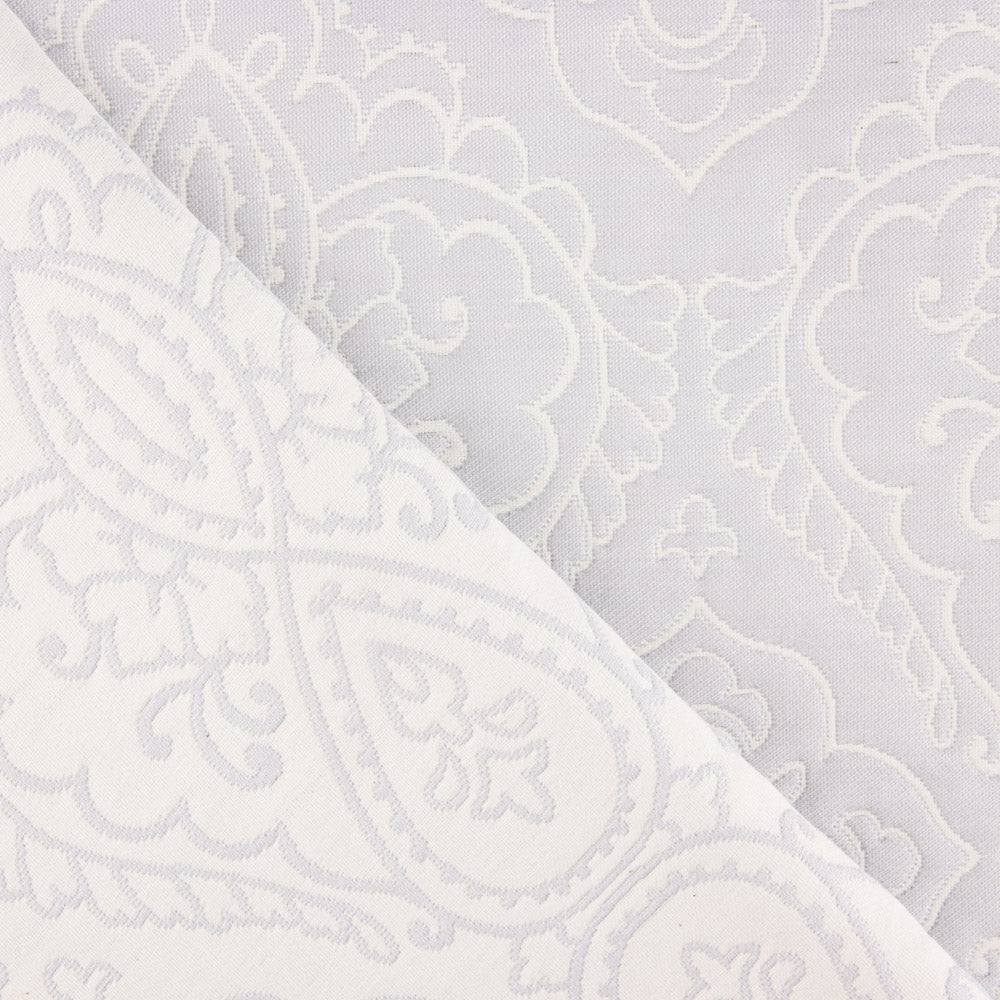 Light Gray Geometric Jacquard - Ribes y Casals
