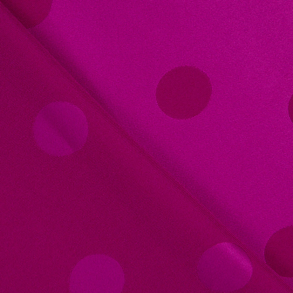 Jacquard Pois 3cm Bougainvillier - Ribes y Casals