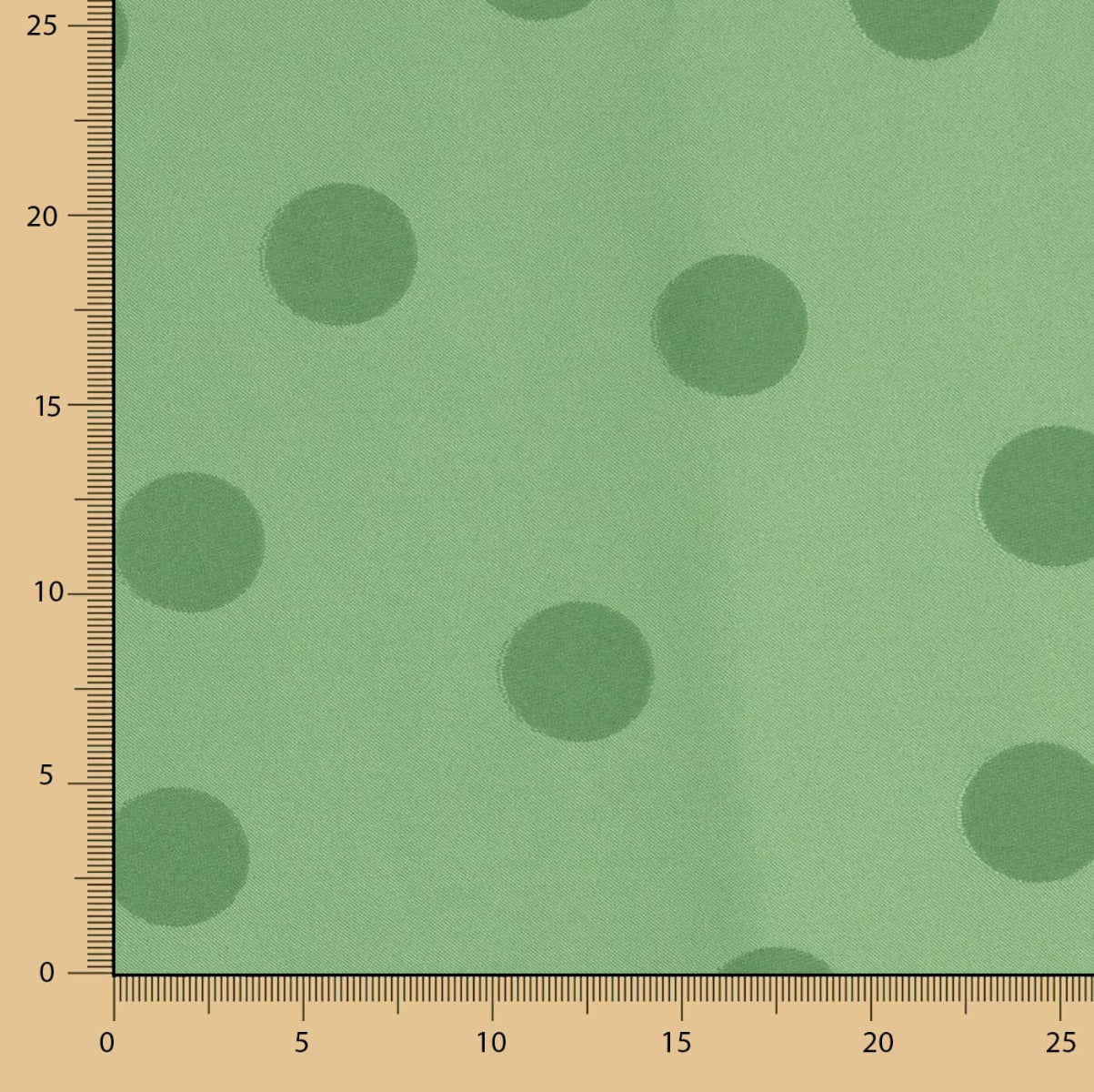 Jacquard Pois 3cm Iris - Ribes y Casals