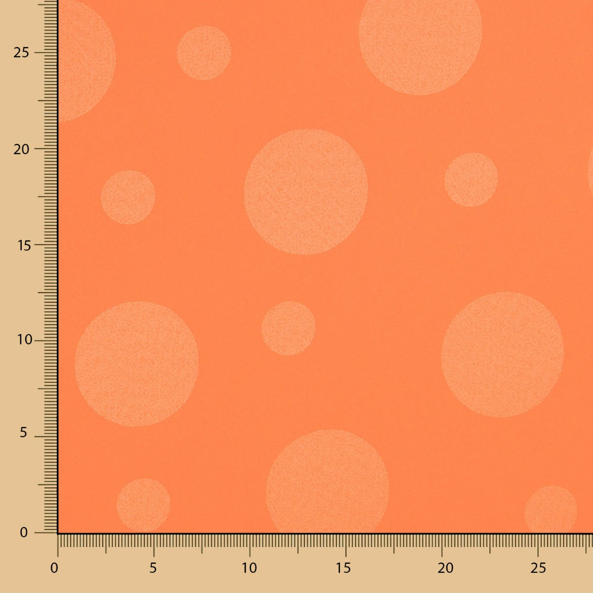 Jacquard Pois Mandarine - Ribes y Casals