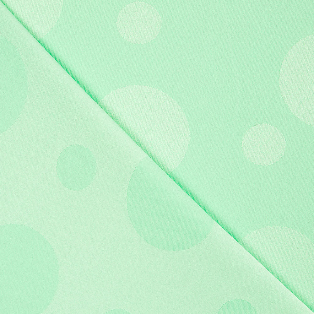 Jacquard Pois Vert Menthe - Ribes y Casals