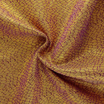 Tissu jacquard Lurex avec écailles bourgogne - Ribes y Casals