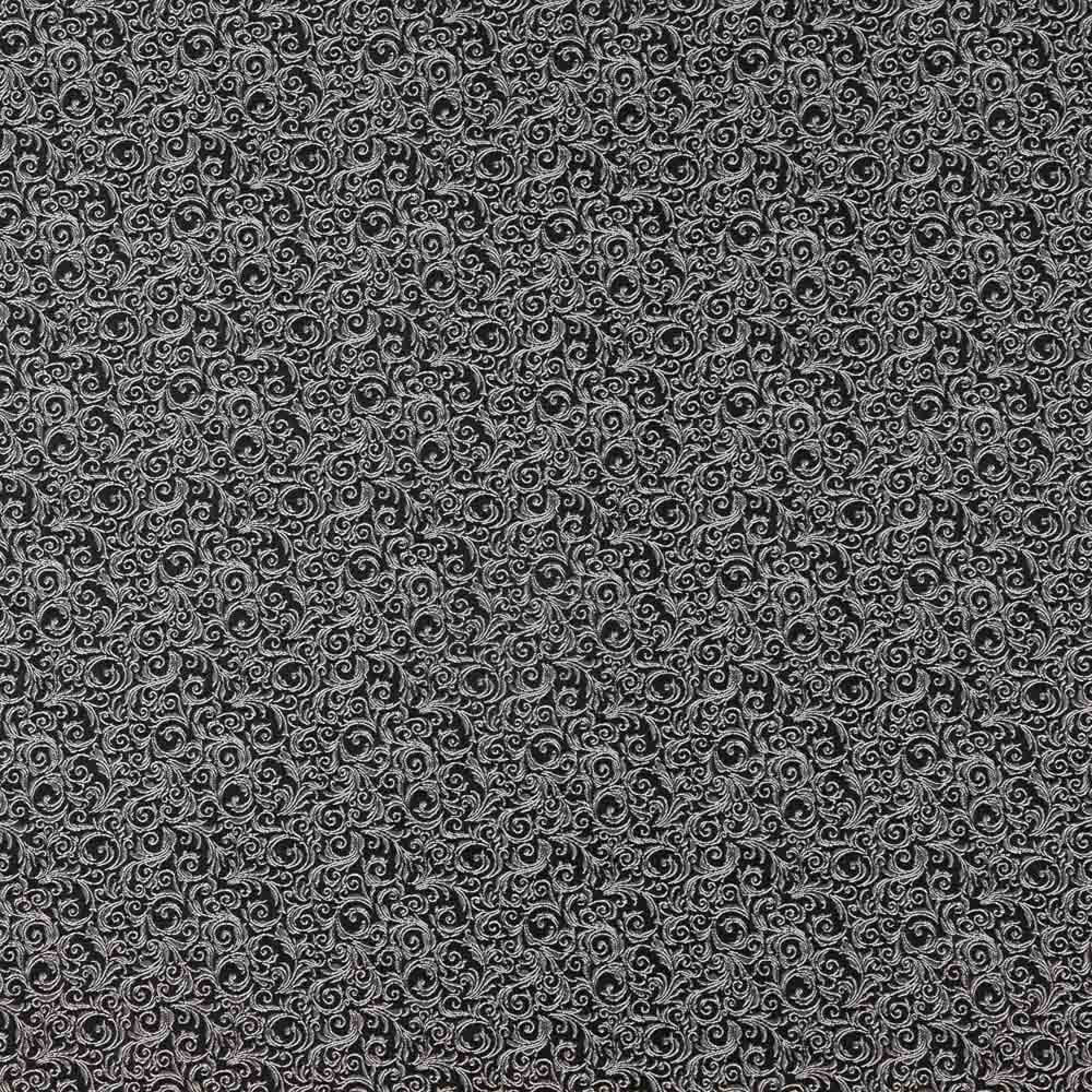Jacquard Damassé Noir - Ribes y Casals