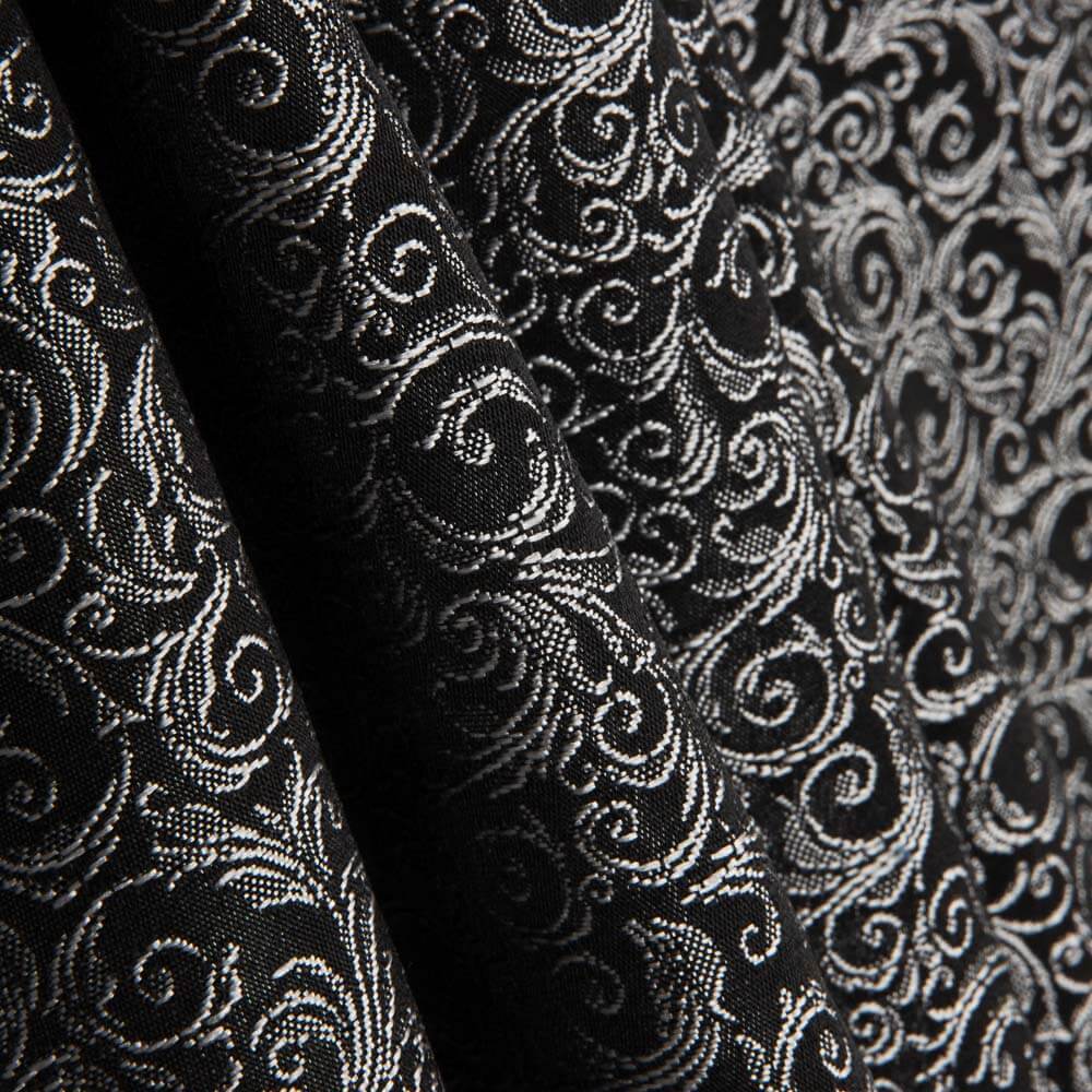Jacquard Damassé Noir - Ribes y Casals