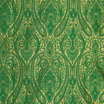 Tissu Jacquard Paisley vert - Ribes y Casals