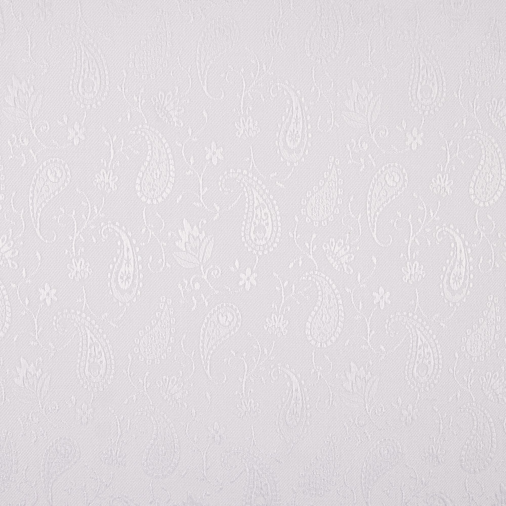 Jacquard Piqué Cachemire Blanc - Ribes y Casals