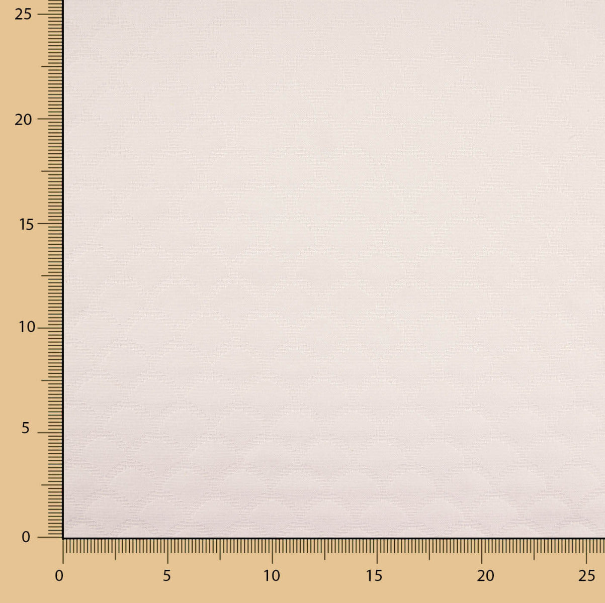 Jacquard Piqué Écailles Ecru - Ribes y Casals