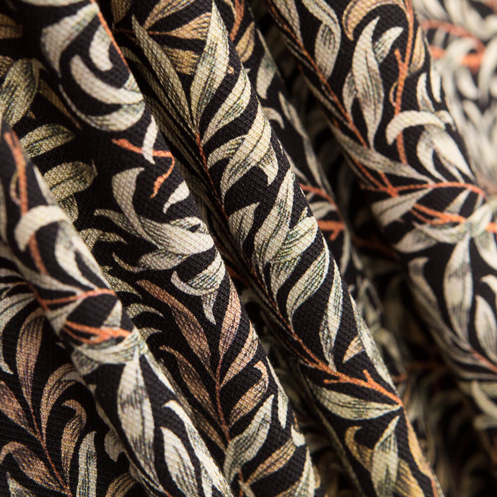 Polyester Feuilles  Jacquard - Ribes y Casals