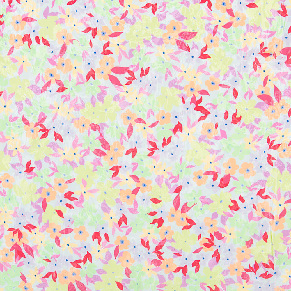 Jacquard Polyester Jardin Bleu - Ribes y Casals