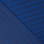 Jacquard Polyester Bleu – Noir - Ribes y Casals