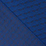 Jacquard Polyester Bleu – Noir - Ribes y Casals