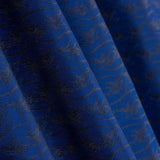 Jacquard Polyester Bleu – Noir - Ribes y Casals