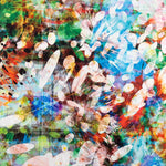 Jacquard Broderie Fleur Pois Grenat - Ribes y Casals