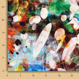 Jacquard Broderie Fleur Pois Grenat - Ribes y Casals