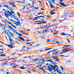 Tissu Jacquard Broderie Rayure Bleue - Ribes y Casals