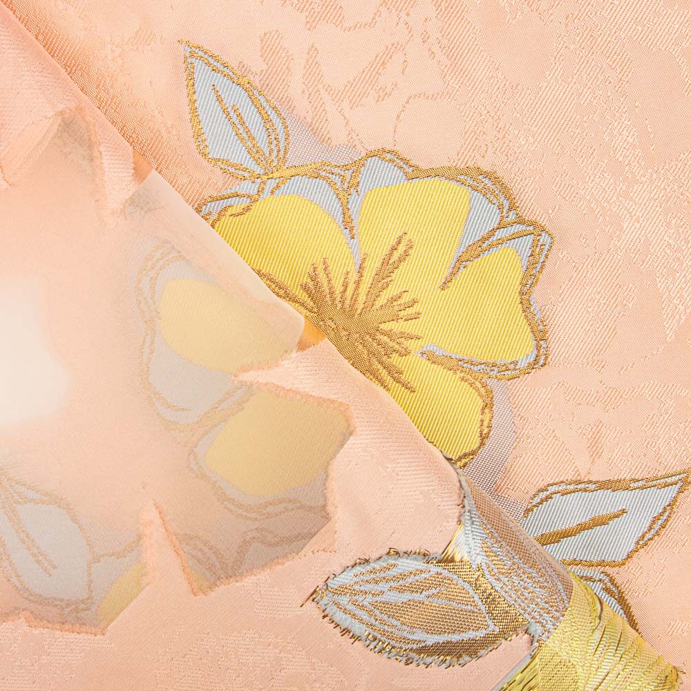 Dame Kimono Rose Brocart - Ribes y Casals