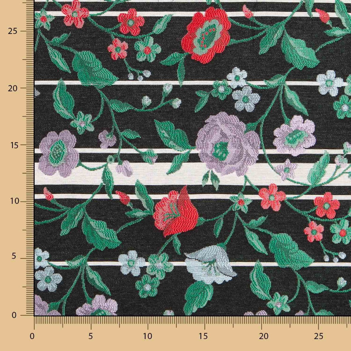 Jacquard Roses Bayadère - Ribes y Casals