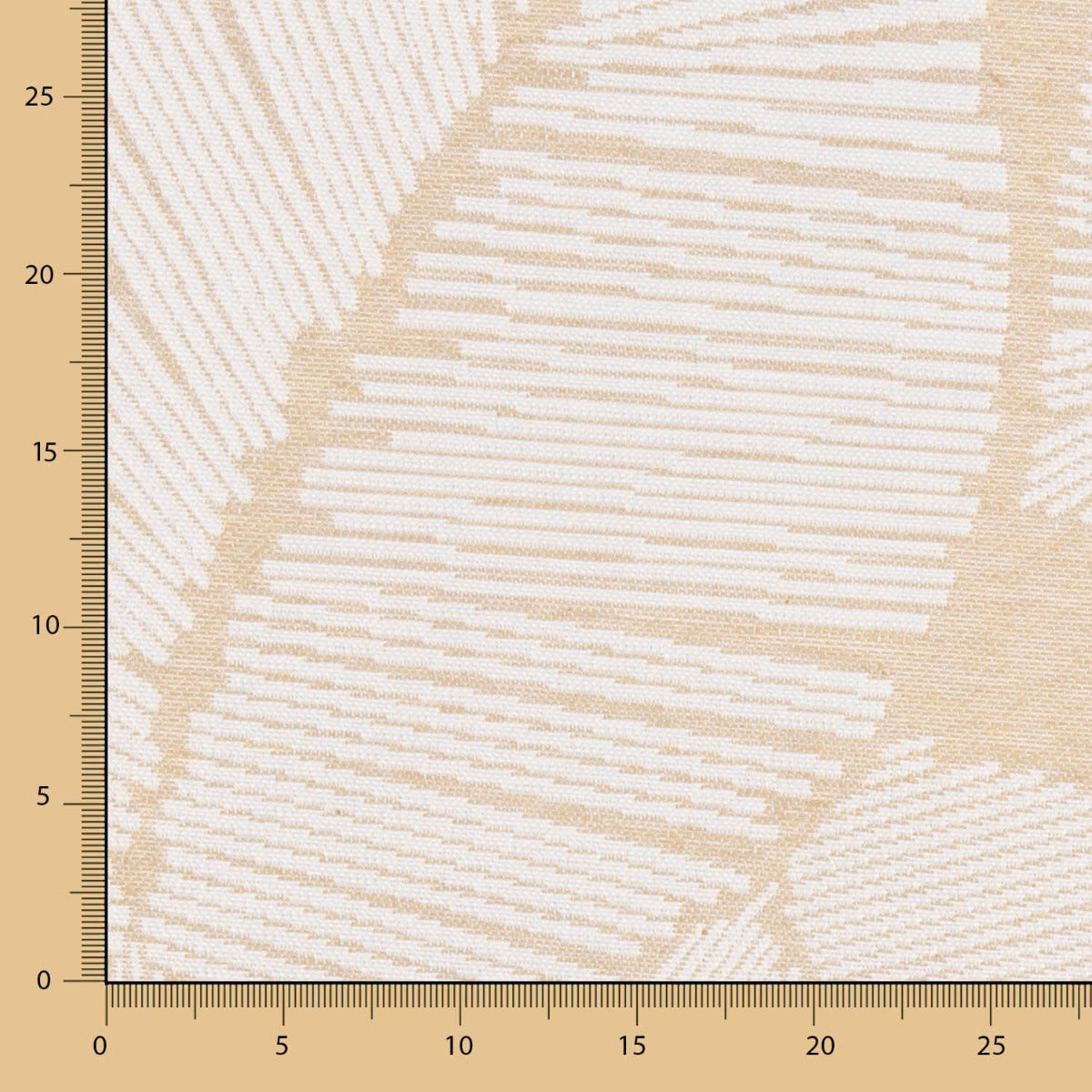 Tapisserie Jacquard Feuille Anori Sable - Ribes y Casals