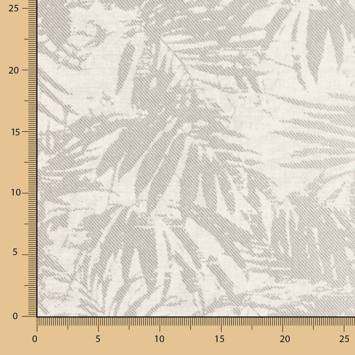 Tapisserie Jacquard Feuilles Grises - Ribes y Casals