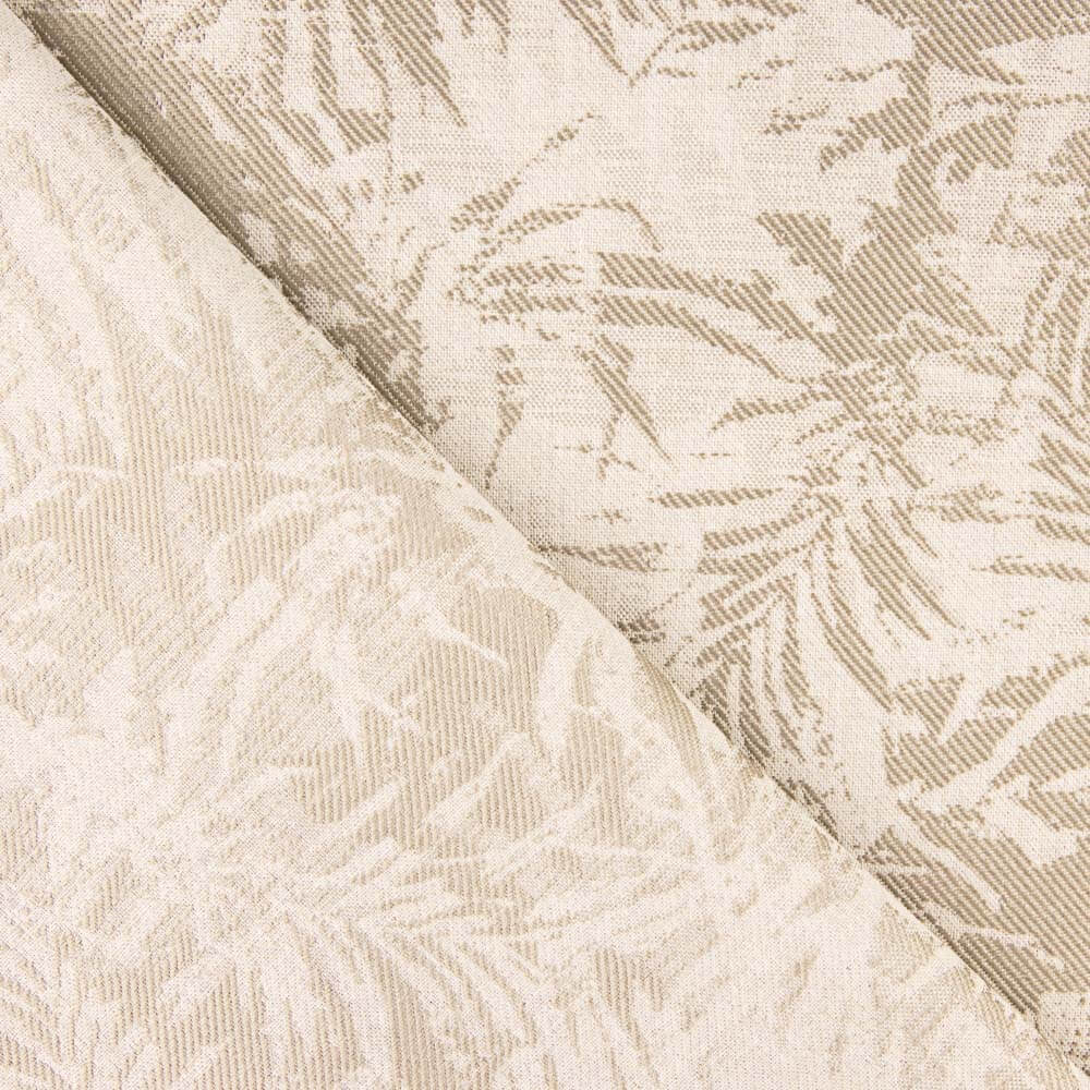 Tapisserie d&#39;ameublement Jacquard Feuilles Marron - Ribes y Casals