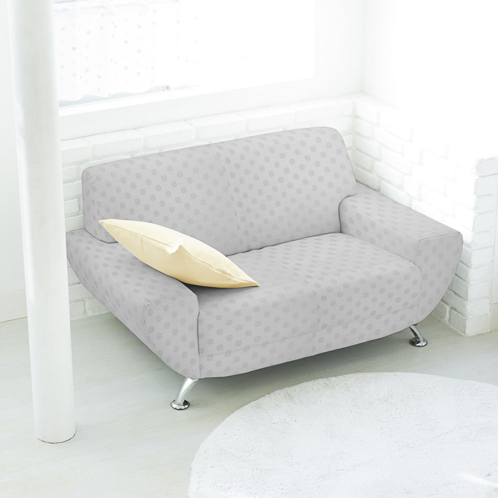 Jacquard Tapisserie Pois Gris Perle - Ribes y Casals