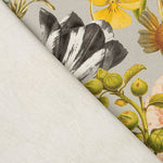 Toile de coton imprimée « Jardin exotique : oiseaux et fleurs » - Ribes y Casals