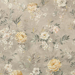Toile de coton imprimée « Jardin romantique » beige - Ribes y Casals