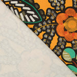 Toile de coton imprimée « Jungle bohème » orange - Ribes y Casals