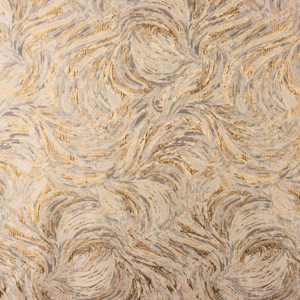 Brocado Lamé Marmoleado Beige - Ribes y Casals