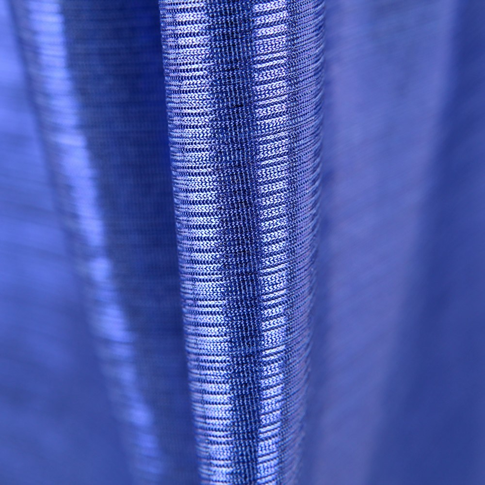 Jersey Lamé Rayé Bleu - Ribes y Casals