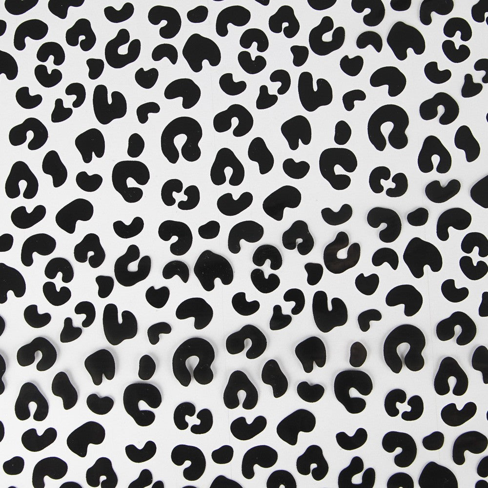 Imperméable Fin Plastique Léopard Noir - Ribes y Casals