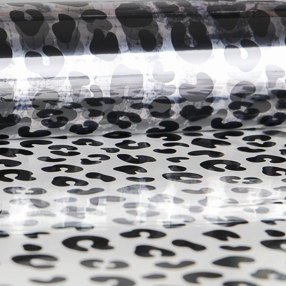 Imperméable Fin Plastique Léopard Noir - Ribes y Casals