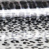 Imperméable Fin Plastique Léopard Noir - Ribes y Casals